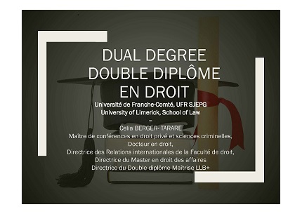 Présentation double diplôme